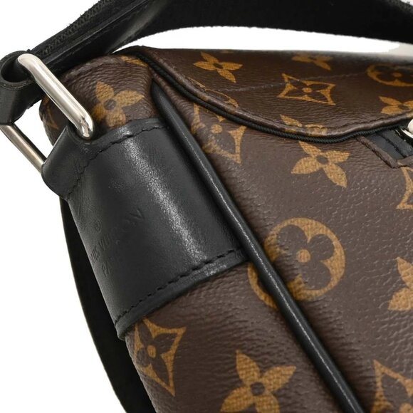 Louis Vuitton Monogram Macassar Christopher Shoulder Bag - Picture 4 of 10
